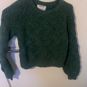 COPY - Old navy knitted sweater green size 14-16